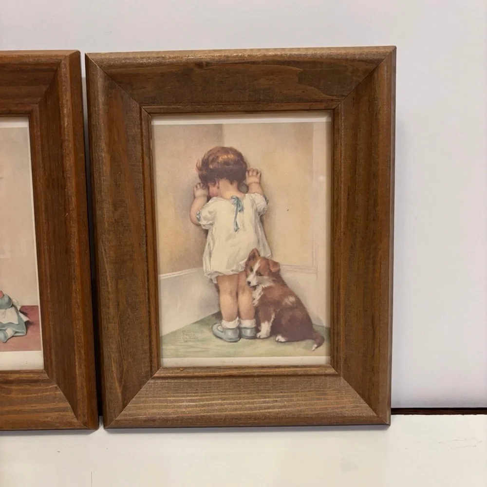 2 Vintage Bessie Pease Gutmann 